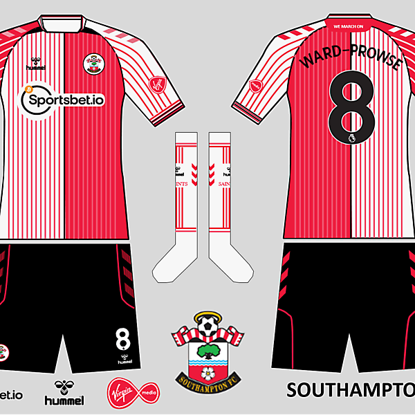 Southampton Home kit 2021/22