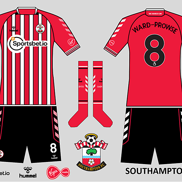 Southampton Home kit 2021/22
