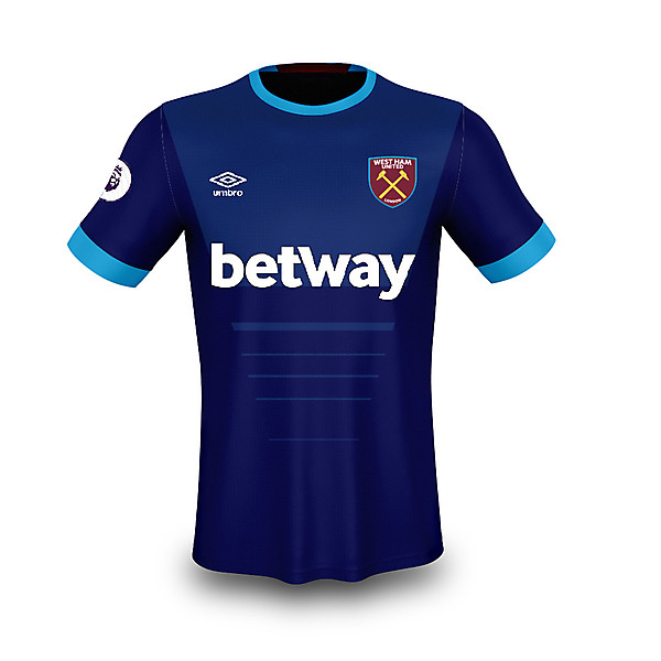 West Ham 2020-21 navy