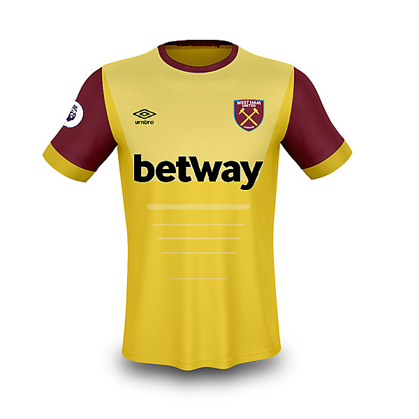 West Ham 2020-21 third