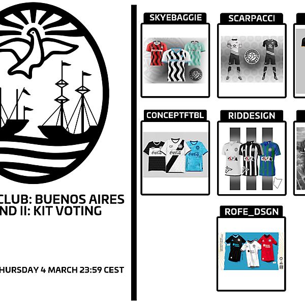 1 CITY 1 CLUB - BUENOS AIRES - PART II - KIT VOTING