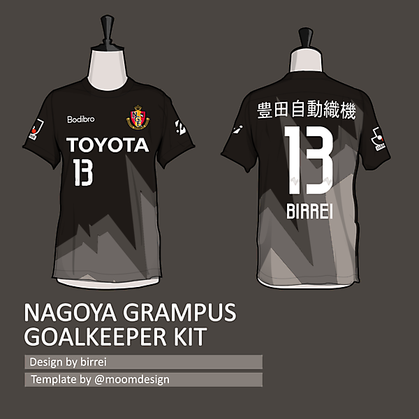Nagoya Grampus GK kit *PULSE TEAMWEAR*
