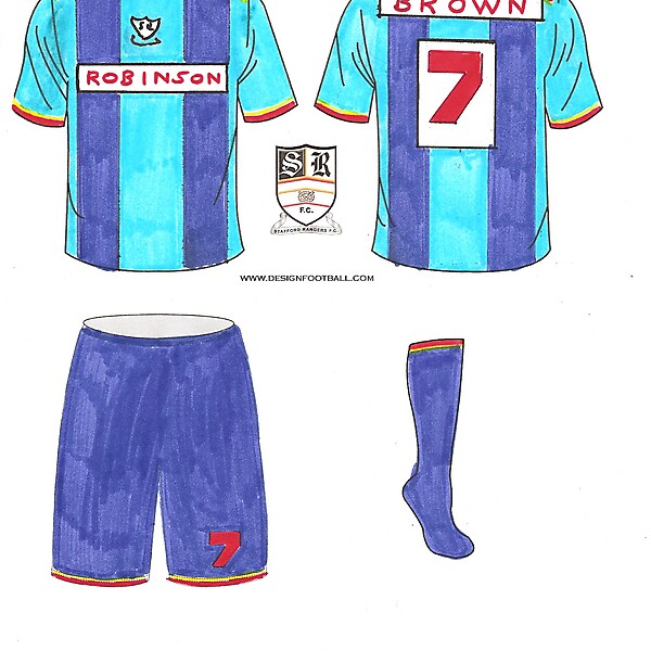 Stafford Rangers - away Kit