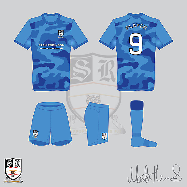 Stafford Rangers FC Away Kit #4 - Martin Thomas Design