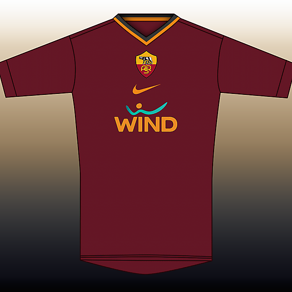 AS Roma - Nike home shirt