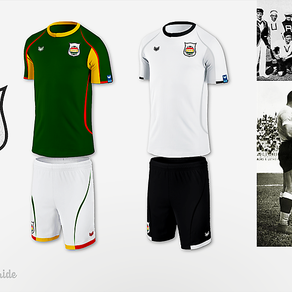 Bolivia NT - new crest and kits