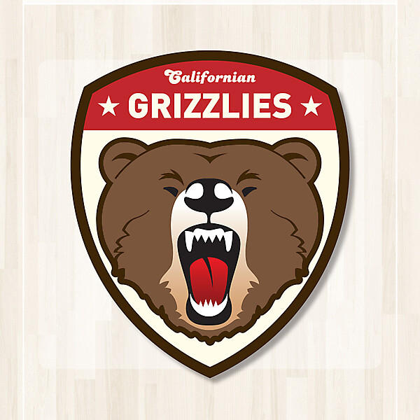 Californian Grizzlies Crest