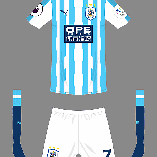 Huddersfield Town home kit