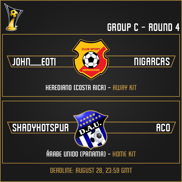 Group C - Week 4 Matches