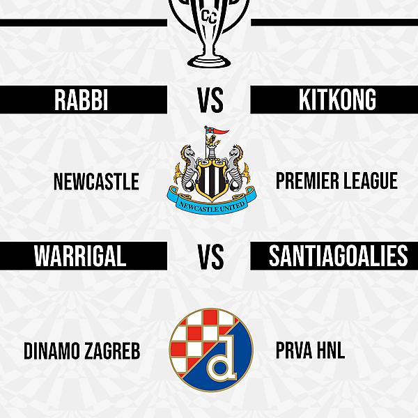 Group A Matchweek 2 Fixtures