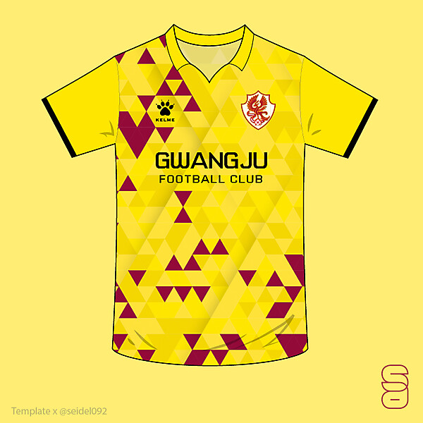 Gwangju FC home kit