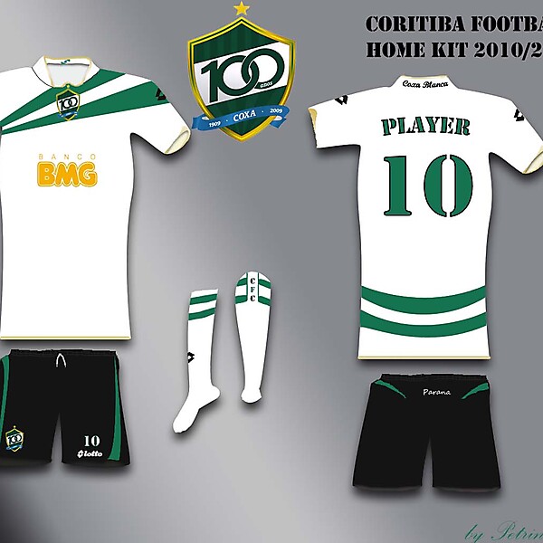 Coritiba Home Kit 2010/2011 #1