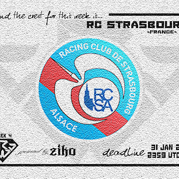 CRCW - WEEK 4: RC Strasbourg