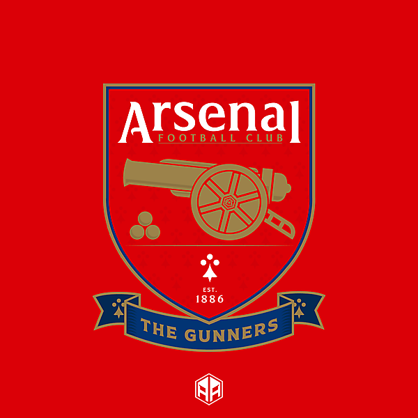 Arsenal F.C crest redesign