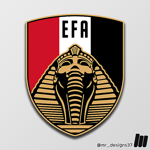 Egyptian FA Crest Redesign