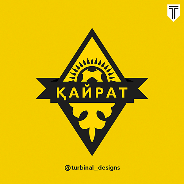 FC Kairat Crest Redesign