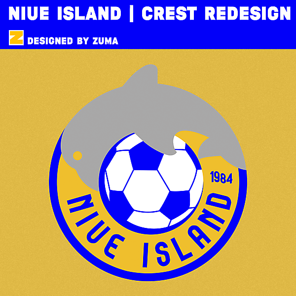 Niue Island | Crest Redesing