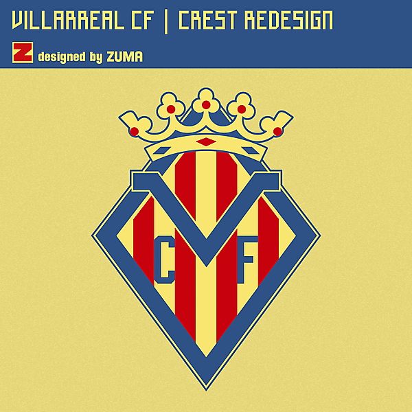 Villarreal CF | Crest Redesign