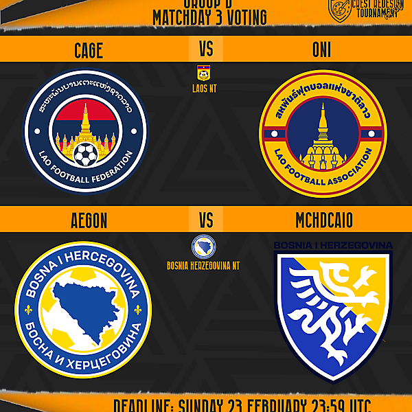 Group D/Matchday 3 Voting