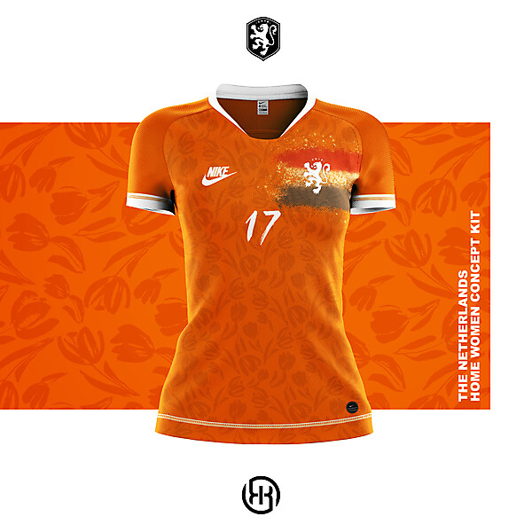 The Netherlands | Home women kit concept