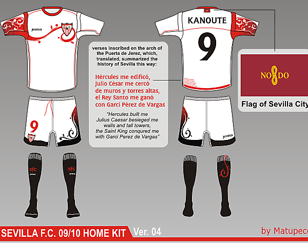 Sevilla FC Home Kit ver. 04