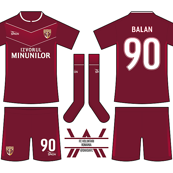 FC Voluntari Home - DFSL R1
