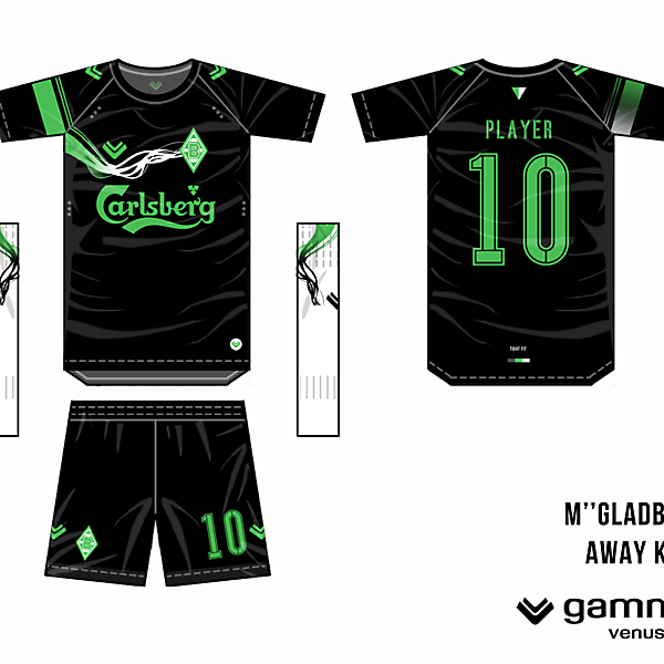 m''gladbach away kit