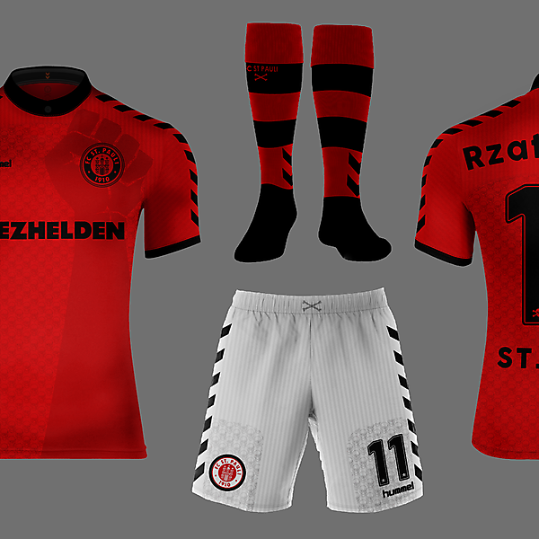 St. Pauli Away Kit - Hummel