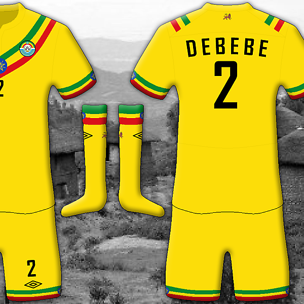 Ethiopia Home - Umbro Kit
