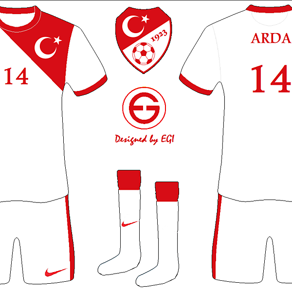 Turkey Away Kit national flag