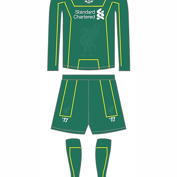 Liverpool \'Kick-ass\' goalkeeper kit