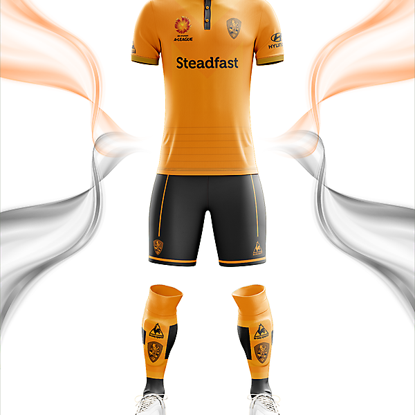 Brisbane Roar Fc home kit