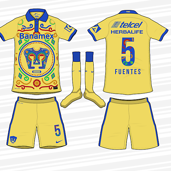 Pumas UNAM - Dia de los Muertos Special Kit