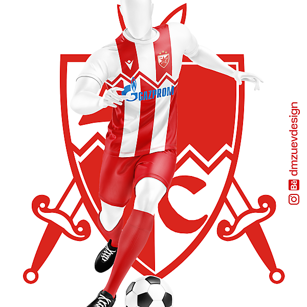 Crvena Zvezda home kit concept