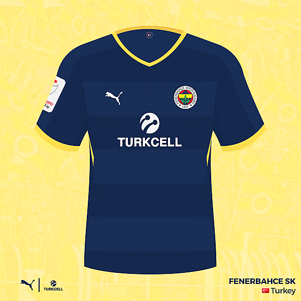 Fenerbahce SK - away kit