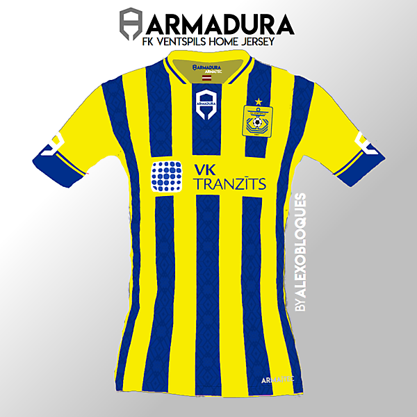 FK Venstpils Home Jersey | ARMADURA