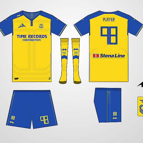 FK Ventspils Home kit