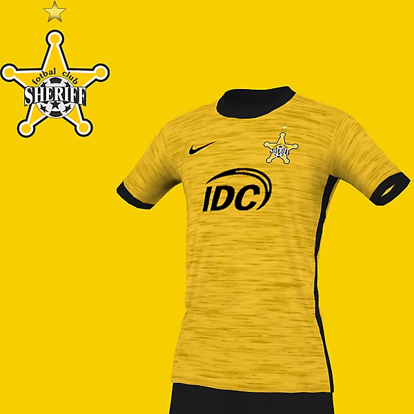 Fotbal Club Sheriff simple Design 