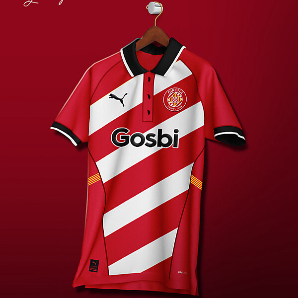 Girona FC home kit concept