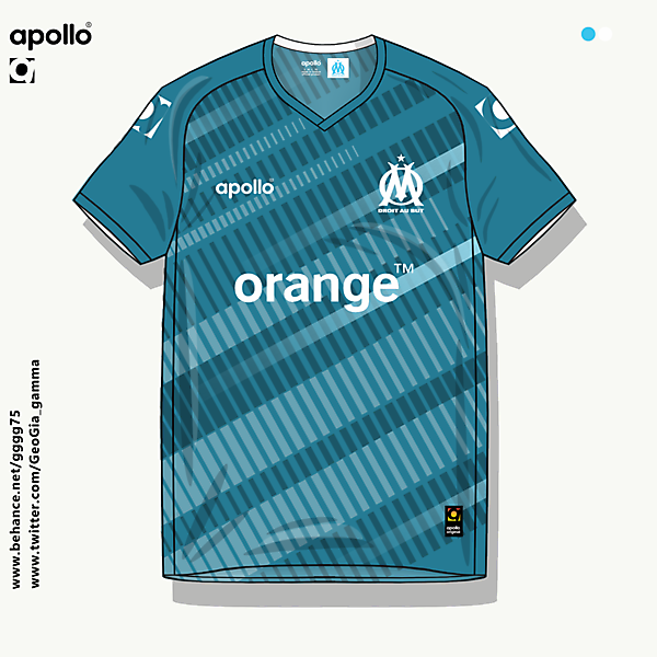 marseille away jersey