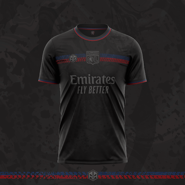 Olympique Lyonnais third kit concept