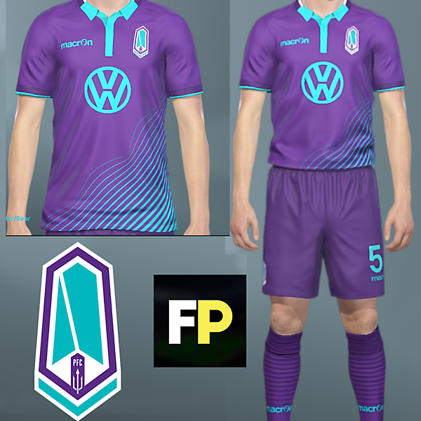 Pacific FC Home kit by @feliplayzz