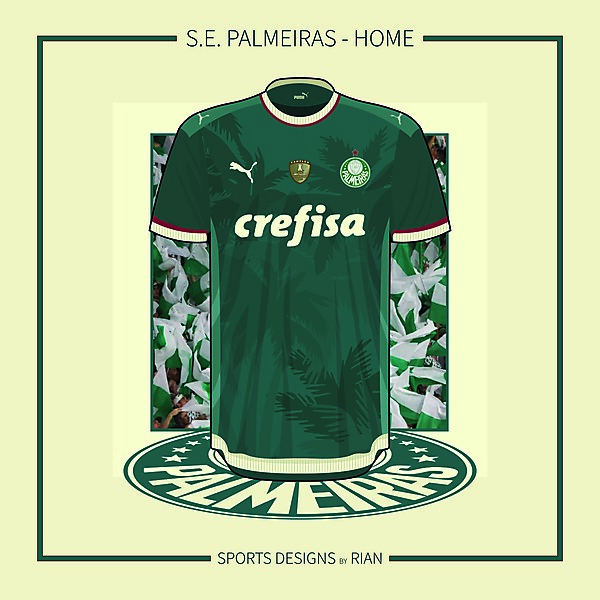 Palmeiras | Home Shirt Concept