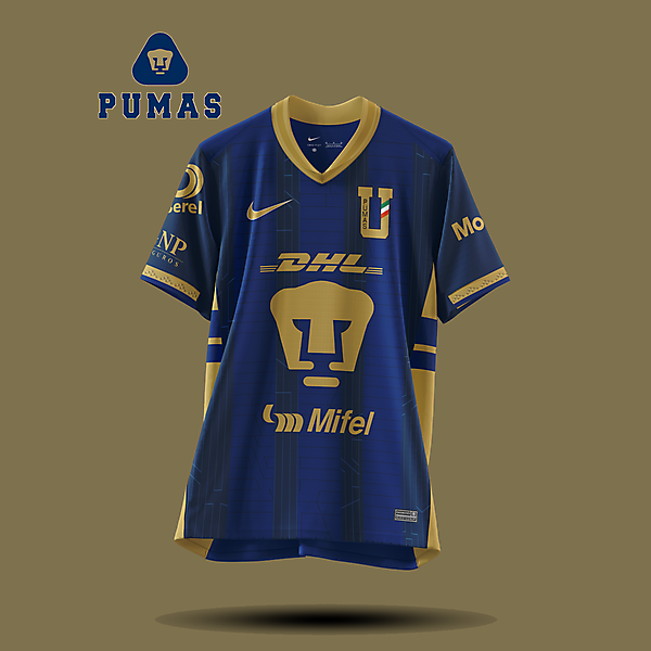 Pumas UNAM - away concept