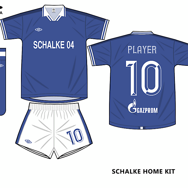 schalke home kit