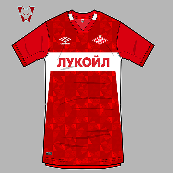 Spartak Moscow - home shirt