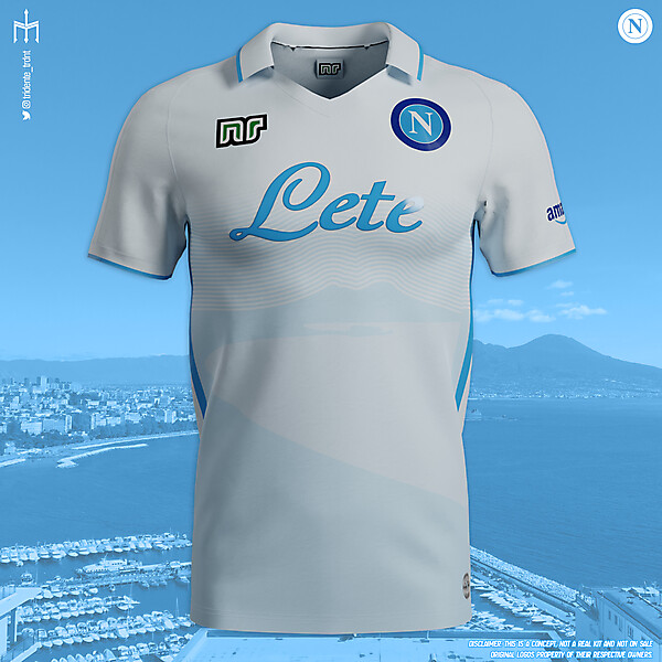 S.S.C. Napoli X Ennerre | Away kit | KOTW