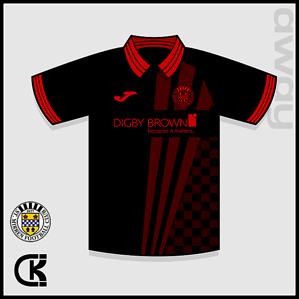 St. Mirren Away Concept