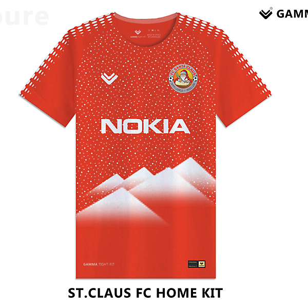 St.Claus fc home kit 