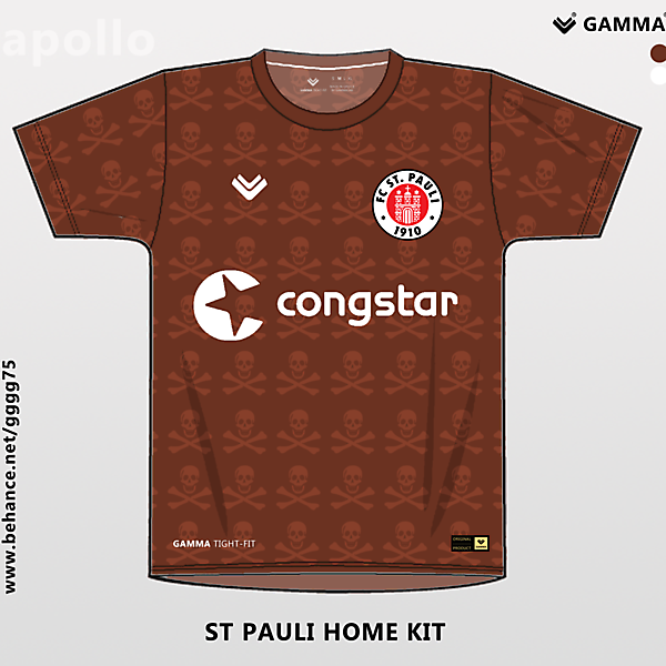 st.pauli home kit